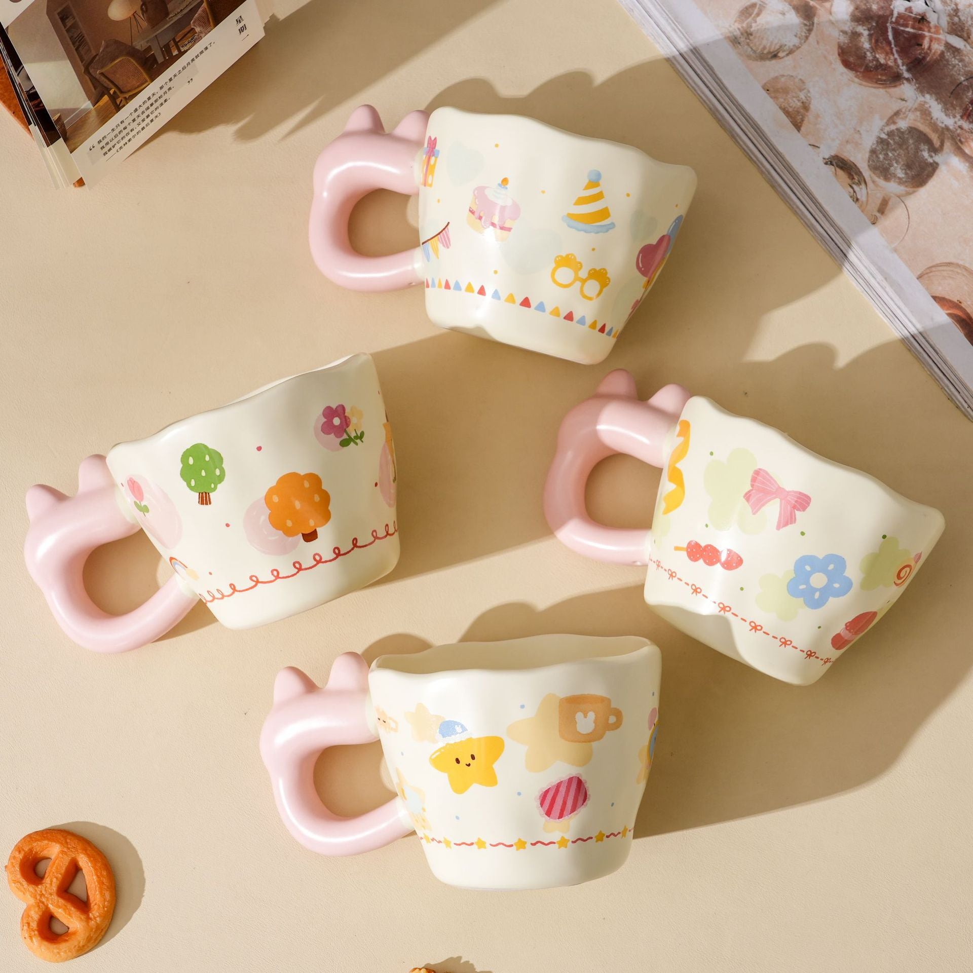Cartoon Rabbit Ceramic Mug