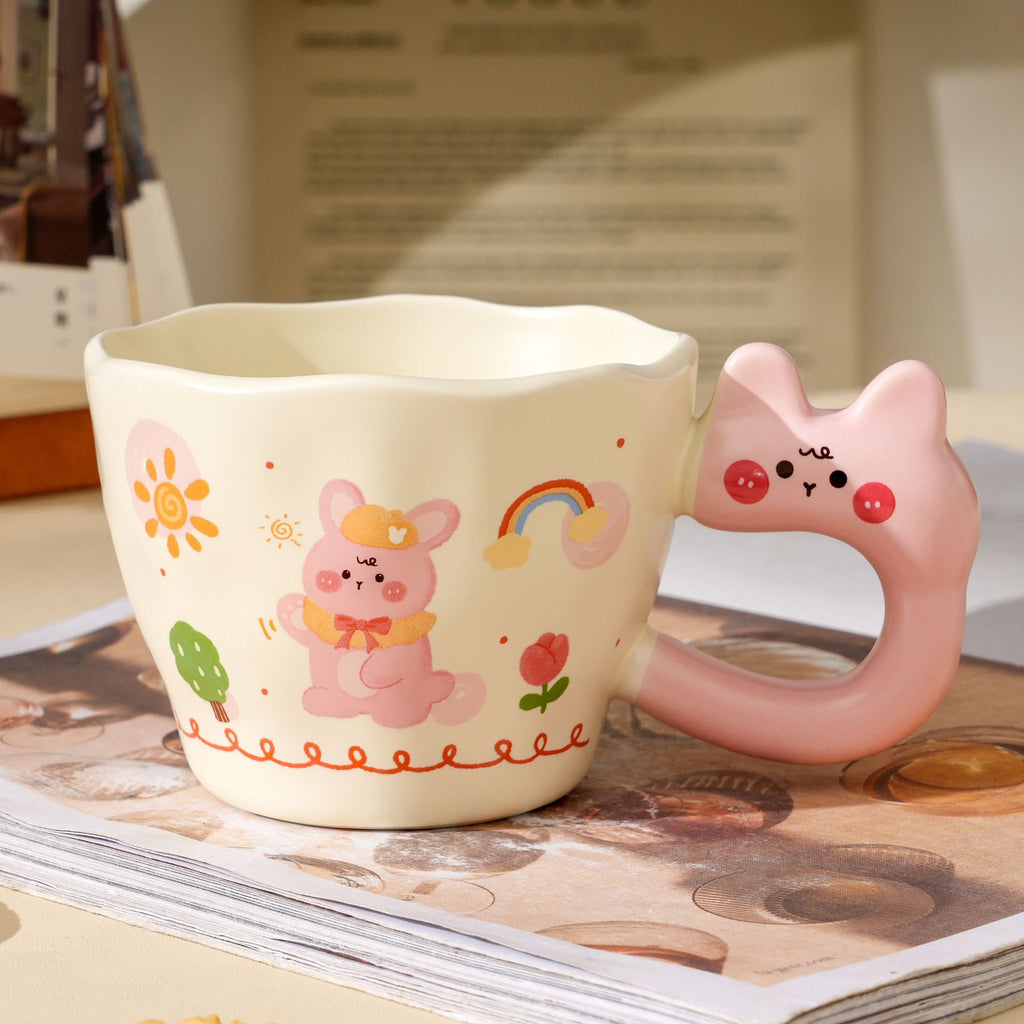 Cartoon Rabbit Ceramic Mug